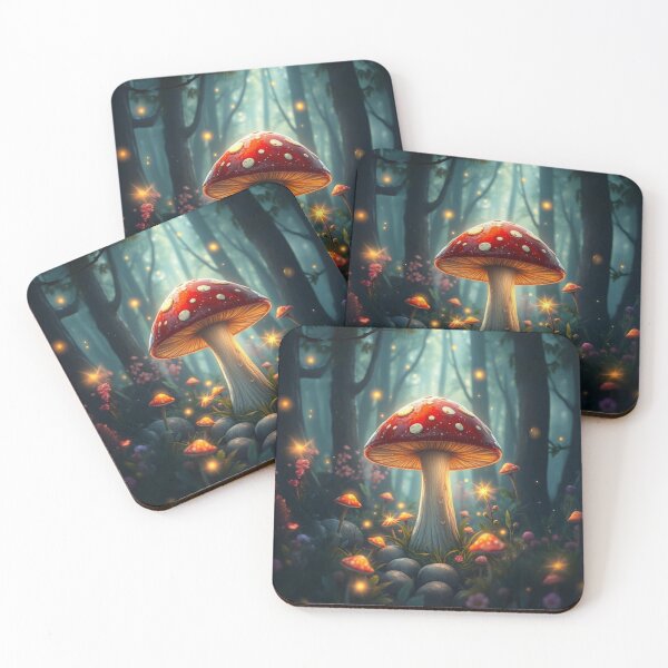 Item preview, Woodland Toadstools Cottagecore designed and sold by The Digital Compass.