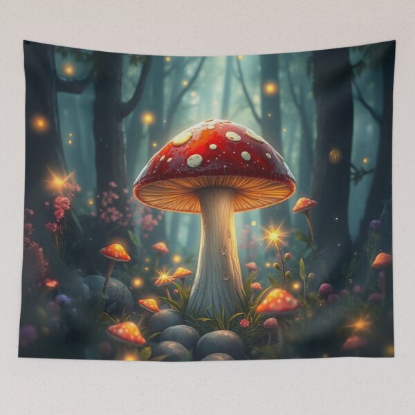 Item preview, Woodland Toadstools Cottagecore designed and sold by The Digital Compass.