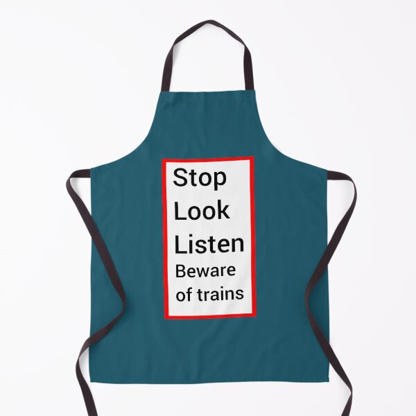 Item preview, Uk beware of trains sign designed and sold by TrainFanatic.