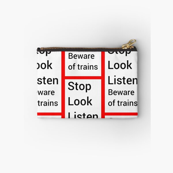 Item preview, Uk beware of trains sign designed and sold by TrainFanatic.
