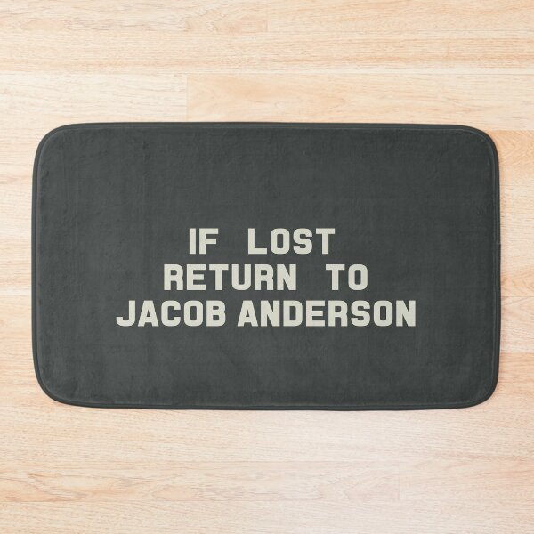 Item preview, If Lost Return to Jacob Anderson Tee designed and sold by 2000sbabyangel.