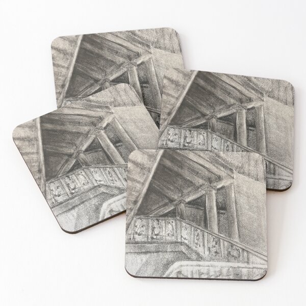 Item preview, Charcoal Stairwell designed and sold by TheStoreyArts.