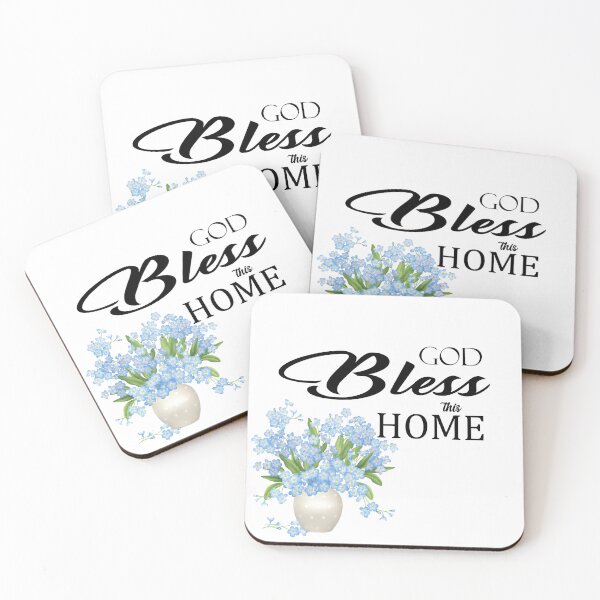 Item preview, Bluer than Blue Collection - FLoral Nikko Blue Hydragea - God Bless this home designed and sold by Dailywalker22.