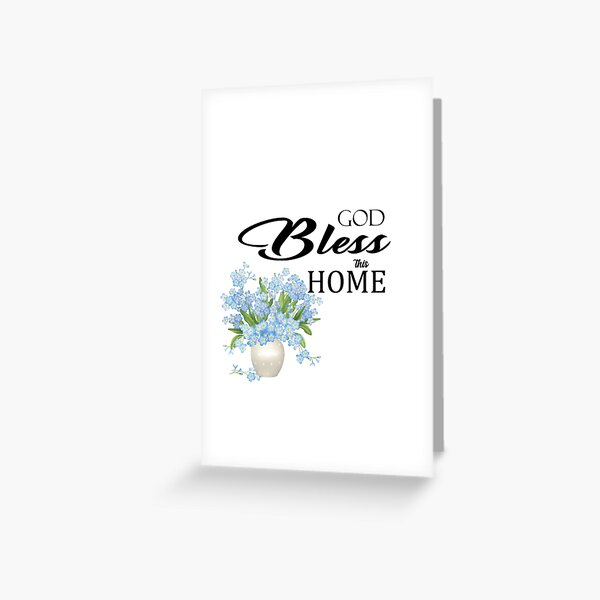 Item preview, Bluer than Blue Collection - FLoral Nikko Blue Hydragea - God Bless this home designed and sold by Dailywalker22.