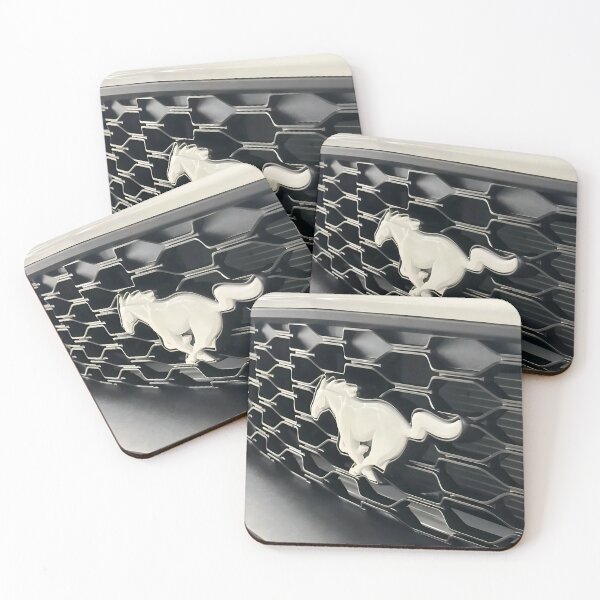 Item preview, Ford Mustang Front Grille Logo – Iconic Muscle Car Emblem designed and sold by PosterFuel.