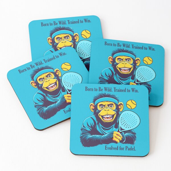 Item preview, Funny Padel Monkey FK designed and sold by EvieWoj.