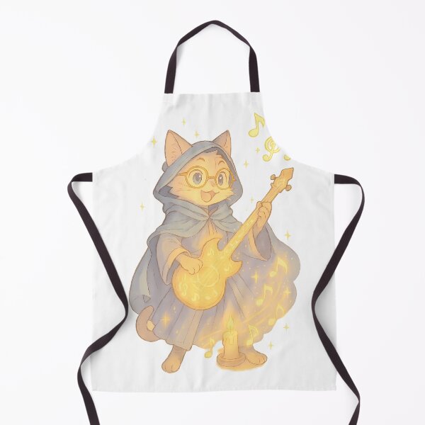 Item preview, Guitar Slaying Wizard Cat designed and sold by Szak129.