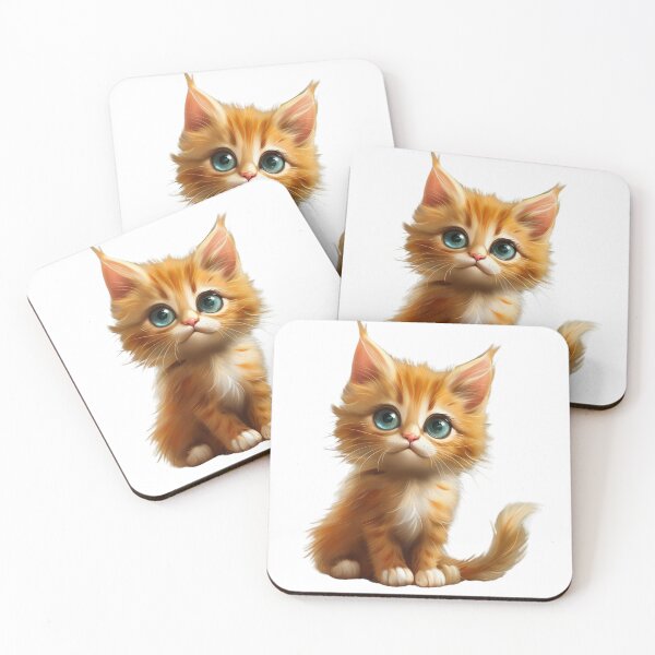 Item preview, Copy of Copy of Copy of Cute Cartoon Kitten 5 designed and sold by FabulDeco2022.