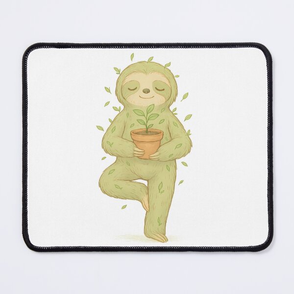 Item preview, Yoga Sloth Botanist designed and sold by Szak129.