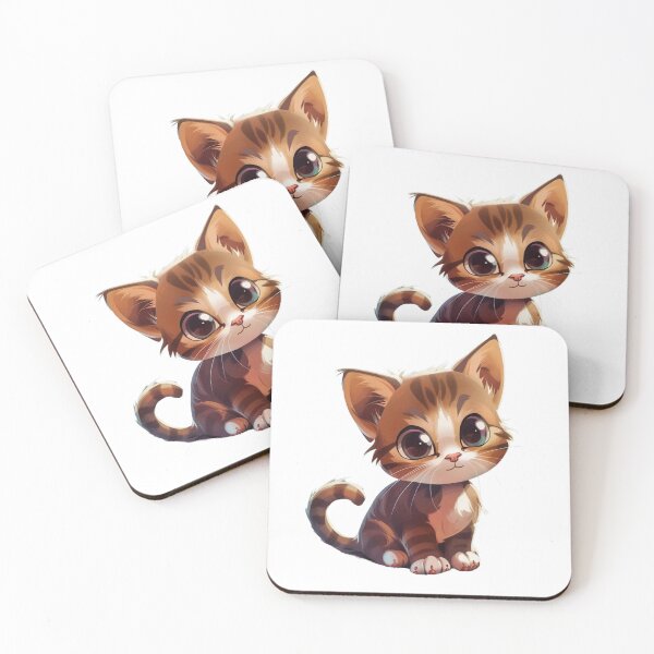 Item preview, Copy of Copy of Copy of Cute Cartoon Kitten 7 designed and sold by FabulDeco2022.