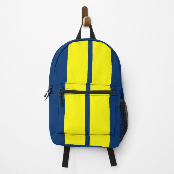 Item preview, Dual Racing Stripes - Small Gap (Yellow - Guardsmans Blue) designed and sold by Racing Stripes Only.
