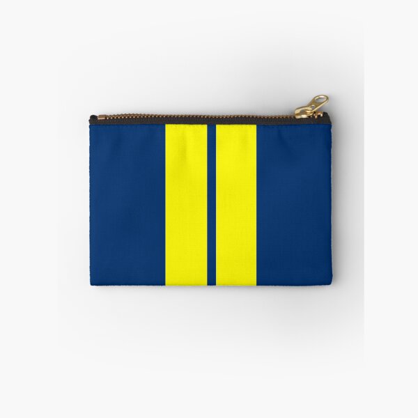 Item preview, Dual Racing Stripes - Small Gap (Yellow - Guardsmans Blue) designed and sold by Racing Stripes Only.