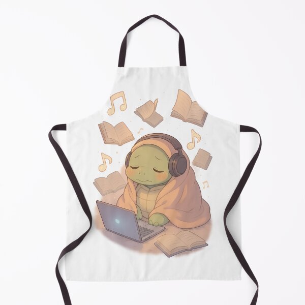 Item preview, Lofi Turtle – Study Beats Forever designed and sold by Szak129.