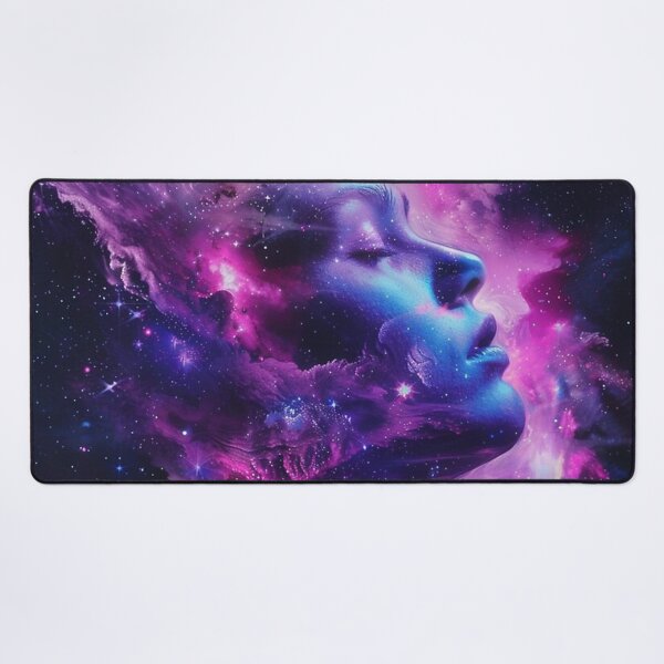 Item preview, Cosmic Dreamer - Nebula Portrait designed and sold by MiraLumeStudio.