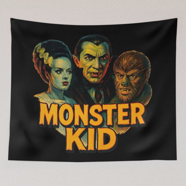Item preview, Monster Kid Classic Horror Tribute designed and sold by 90snerd.