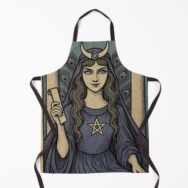 Item preview, Vintage Style The High Priestess Tarot Card designed and sold by hauntedtees.