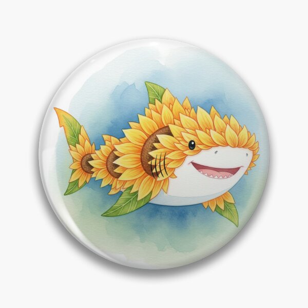 Item preview, Sunflower shark designed and sold by Gala-life1.