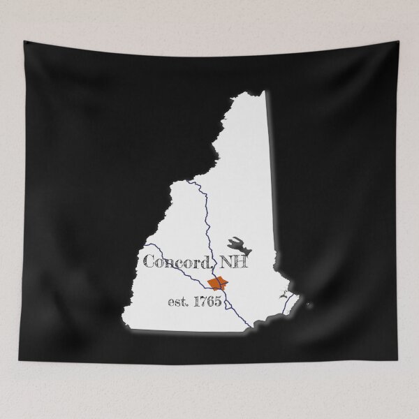 Item preview, Concord, NH [White] designed and sold by PhilbonianDezin.