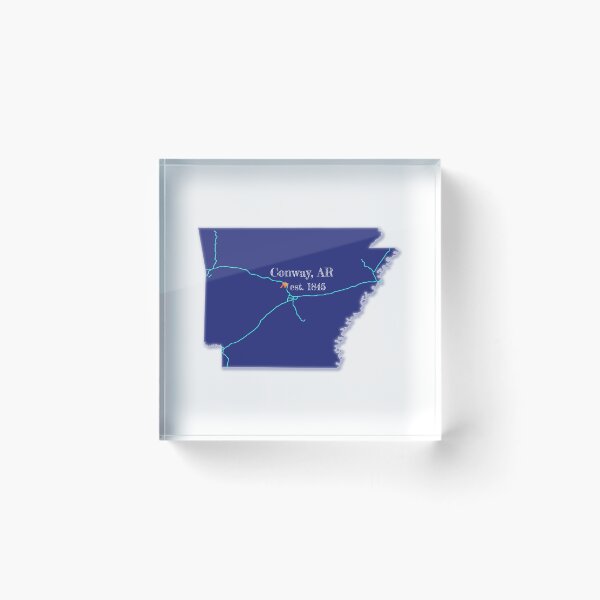 Item preview, Conway, AR [Blue] designed and sold by PhilbonianDezin.