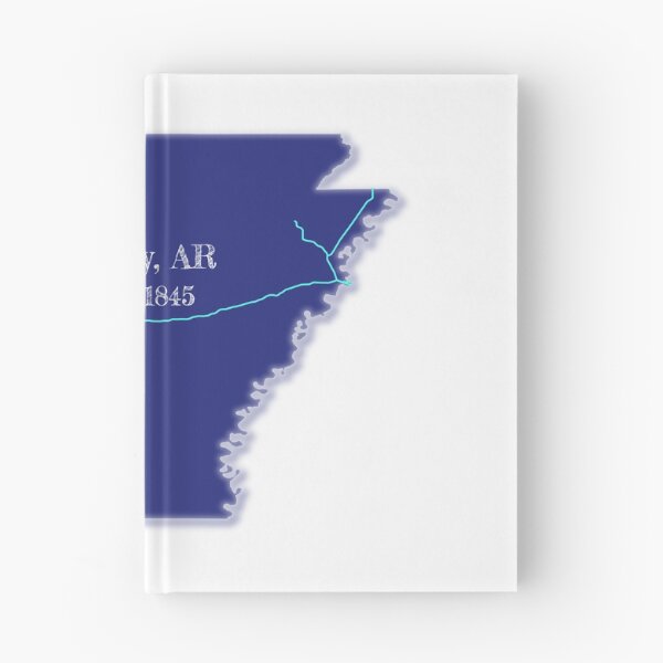 Aperçu de l'œuvre Conway, Arkansas [Bleu] créée et vendue par PhilbonianDezin.