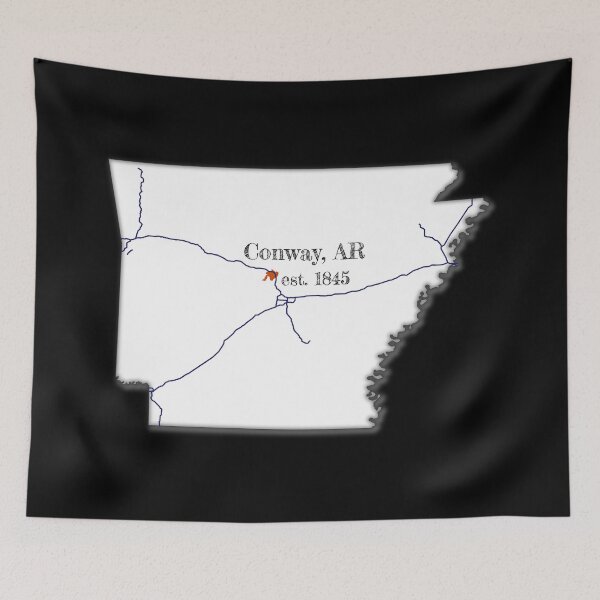Item preview, Conway, AR [White] designed and sold by PhilbonianDezin.