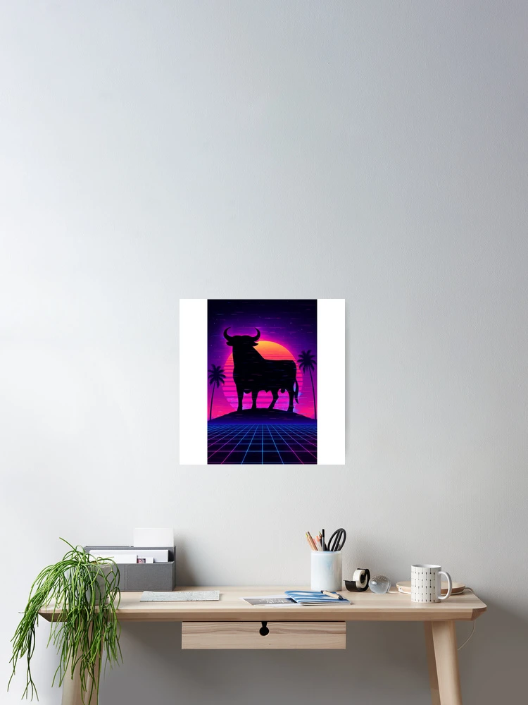 Thumbnail 2 of 3, Poster, Toro Vice designed and sold by Tienda de RobbGar.