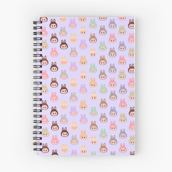 Item preview, Labubu face pattern lavender background designed and sold by Diyanggostyle.