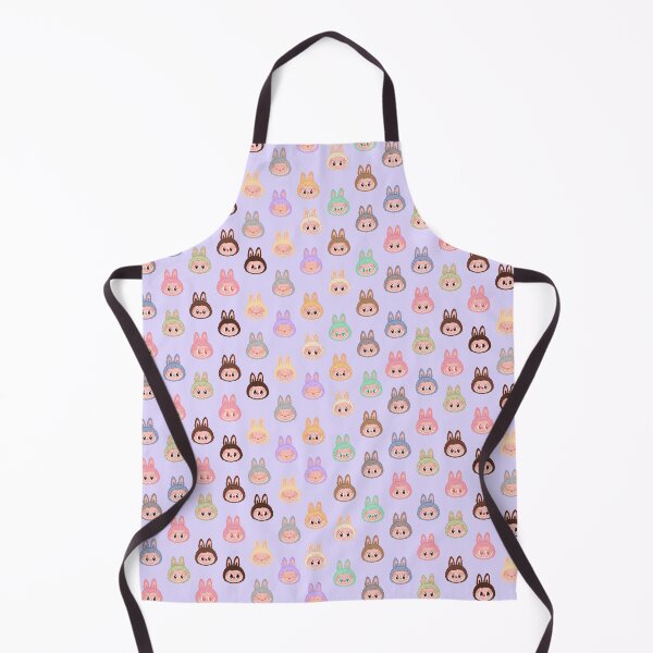 Item preview, Labubu face pattern lavender background designed and sold by Diyanggostyle.