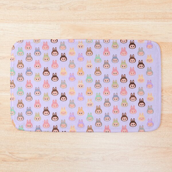 Item preview, Labubu face pattern lavender background designed and sold by Diyanggostyle.
