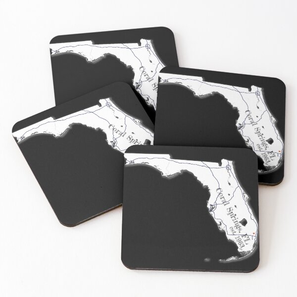 Item preview, Coral Springs, FL [White] designed and sold by PhilbonianDezin.