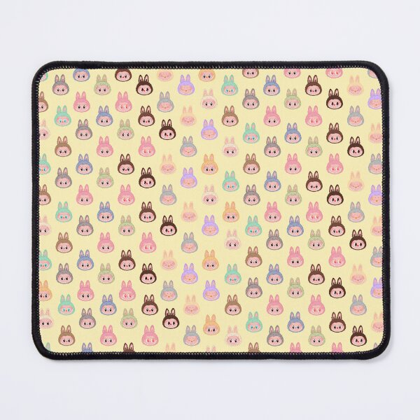Item preview, Labubu face pattern yellow background designed and sold by Diyanggostyle.