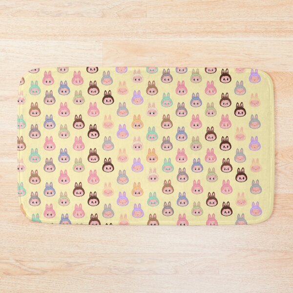 Item preview, Labubu face pattern yellow background designed and sold by Diyanggostyle.