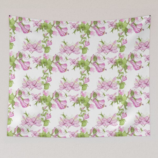 Aperçu de l'œuvre Hibiscus Blush créée et vendue par AlisaArtDecor.