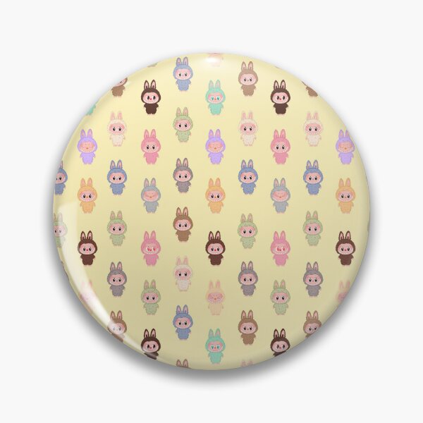 Item preview, Labubu pattern yellow background designed and sold by Diyanggostyle.
