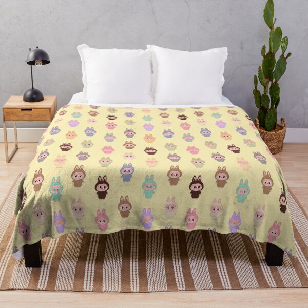 Item preview, Labubu pattern yellow background designed and sold by Diyanggostyle.