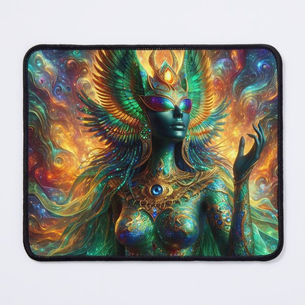 Item preview, Ancient Egyptian Alien Goddess designed and sold by LucidHarmonyArt.
