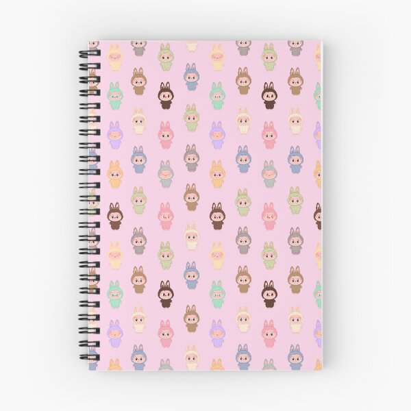 Item preview, Labubu pattern pink background designed and sold by Diyanggostyle.