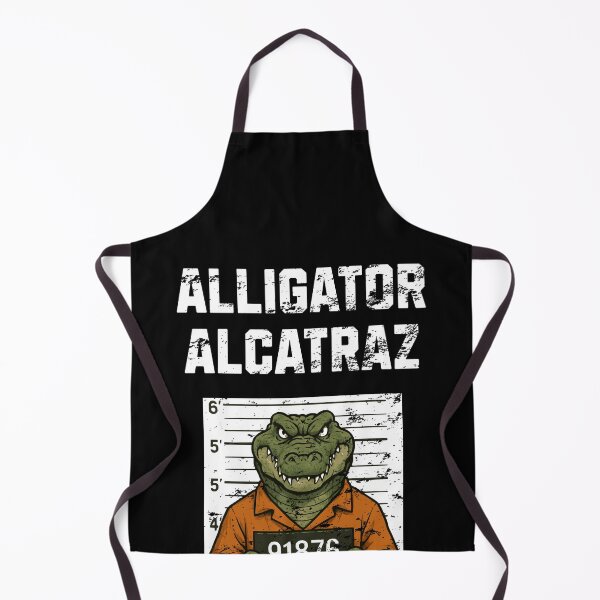 Item preview, Alligator alcatraz gator prisioner orange Retro Vintage designed and sold by Jeangel97.