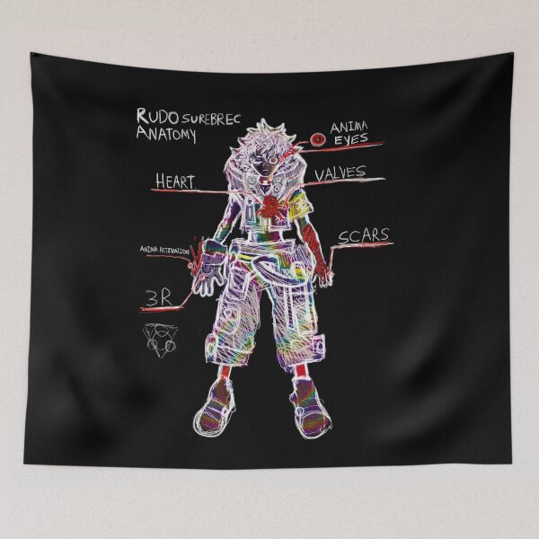 Item preview, Rudo Surebrec - Gachiakuta designed and sold by ArtistryHavenn.
