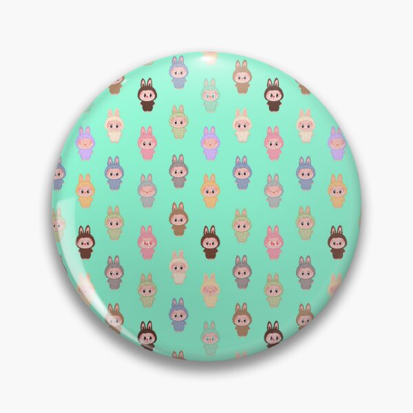 Item preview, Labubu pattern Green background designed and sold by Diyanggostyle.