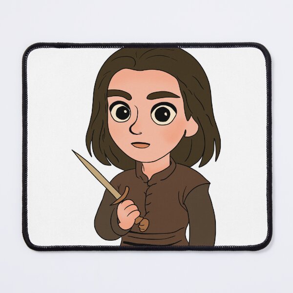 Item preview, Arya Stark Sticker – Little Assassin designed and sold by ArtLelukh.