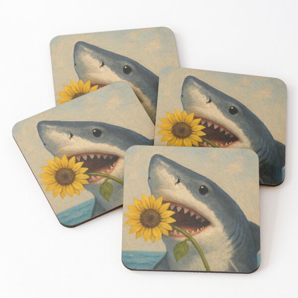 Item preview, Sunflower shark designed and sold by Gala-life1.