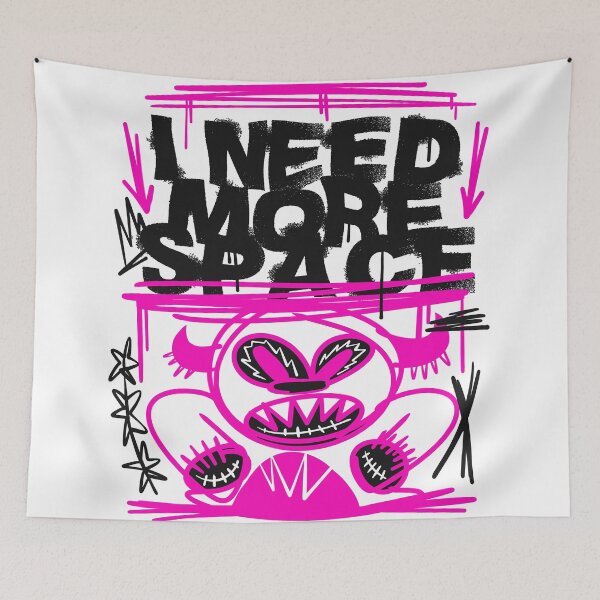 Item preview, I Need More Space Funny Quote designed and sold by Jcat7.