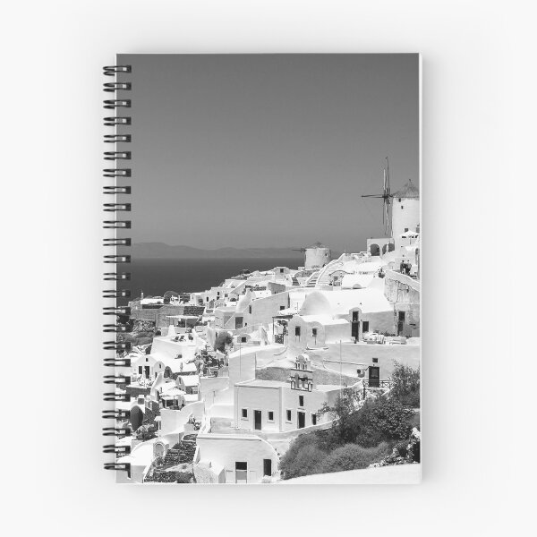 Item preview, Santorini en blanco y negro designed and sold by DesignsAndStuff.