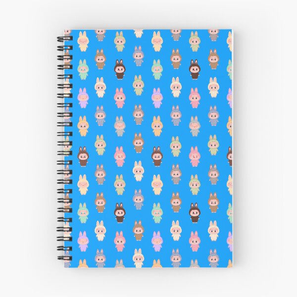 Item preview, Labubu pattern blue background designed and sold by Diyanggostyle.