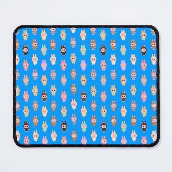 Item preview, Labubu pattern blue background designed and sold by Diyanggostyle.