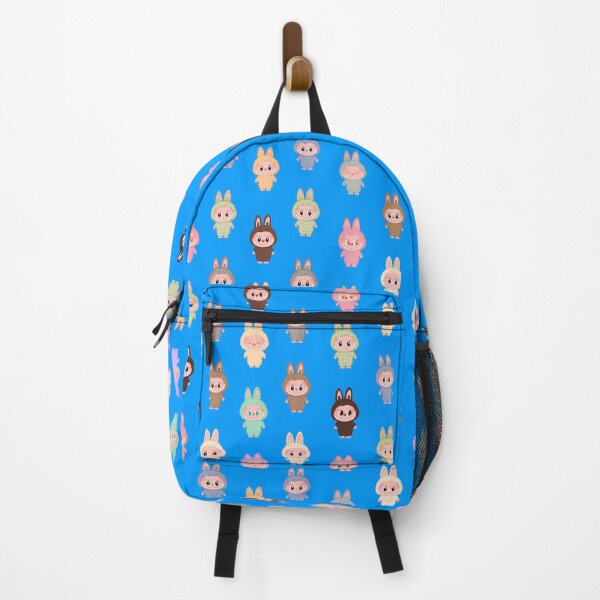 Item preview, Labubu pattern blue background designed and sold by Diyanggostyle.