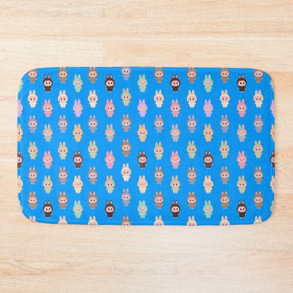 Item preview, Labubu pattern blue background designed and sold by Diyanggostyle.