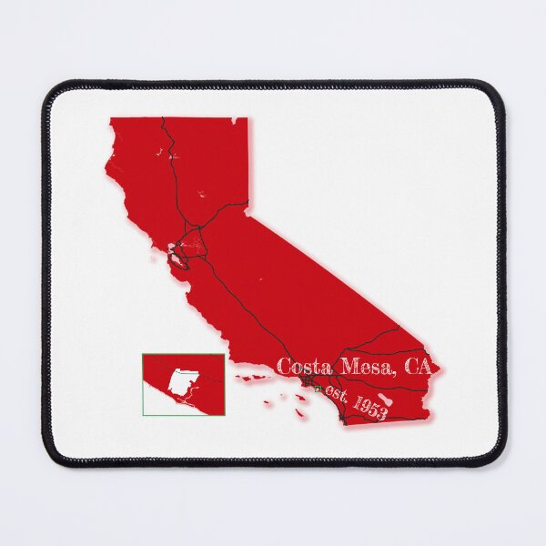 Item preview, Costa Mesa, CA [Red] designed and sold by PhilbonianDezin.