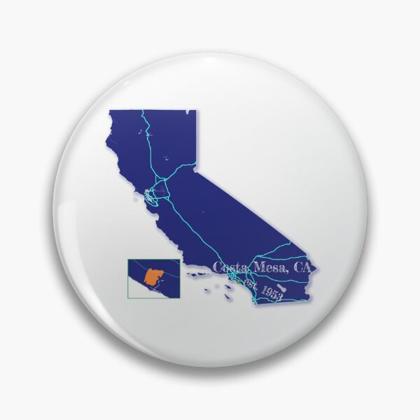 Item preview, Costa Mesa, CA [Blue] designed and sold by PhilbonianDezin.